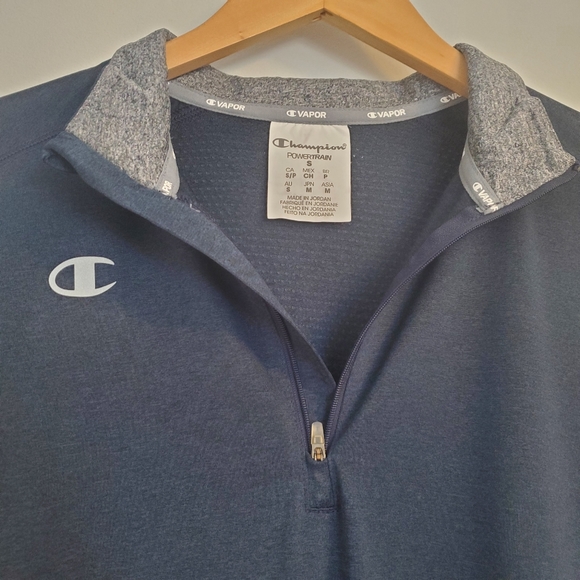 Champion Vapor Performance Heather Quarter-Zip Pullover - Picture 8 of 12